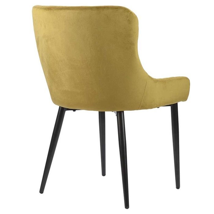 Стул Calvin желтого цвета - купить Обеденные стулья по цене 6900.0
