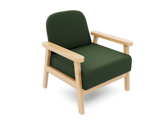 Кресло Флори зеленого цвета - лучшие Интерьерные кресла в INMYROOM