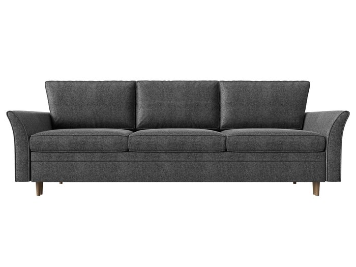Прямой диван-кровать София темно-серого цвета - купить Прямые диваны по цене 55999.0