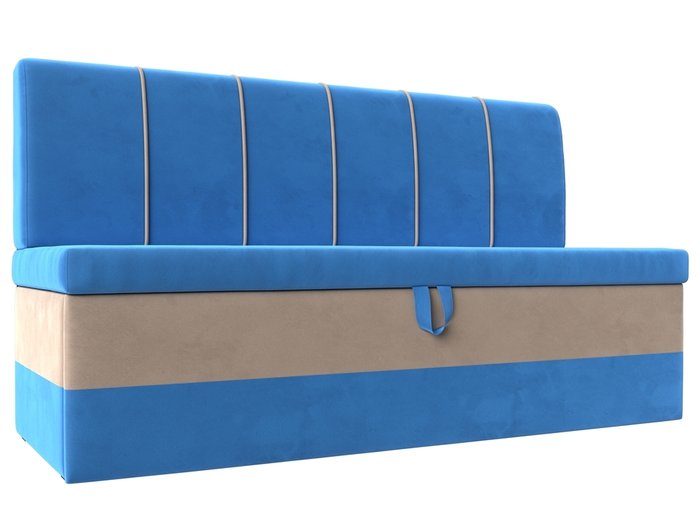 Диван-кровать Энигма голубого цвета