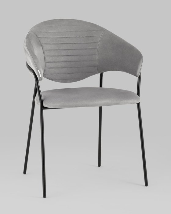 Стул Алексис серого цвета - купить Обеденные стулья по цене 9990.0