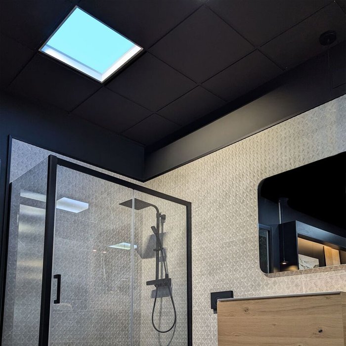 Встраиваемый светильник Blue Sky 9094 (алюминий, цвет белый) - купить Встраиваемые споты по цене 30733