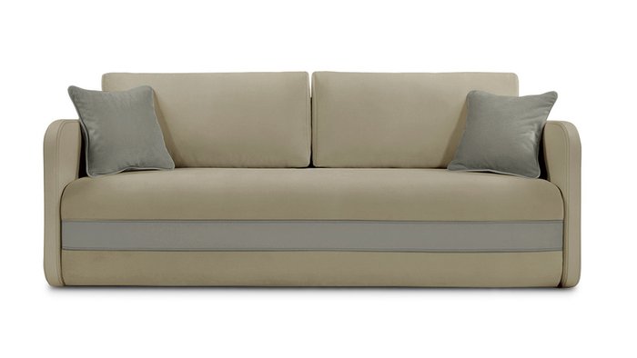 Прямой диван-кровать Гордон Лайт бежевого цвета
