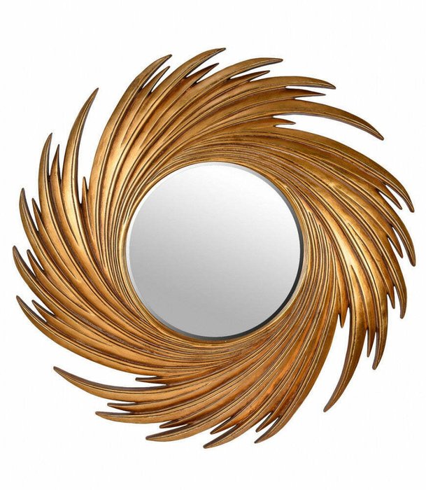 Настенное зеркало в раме "Свирл"   - купить Настенные зеркала по цене 30743.0