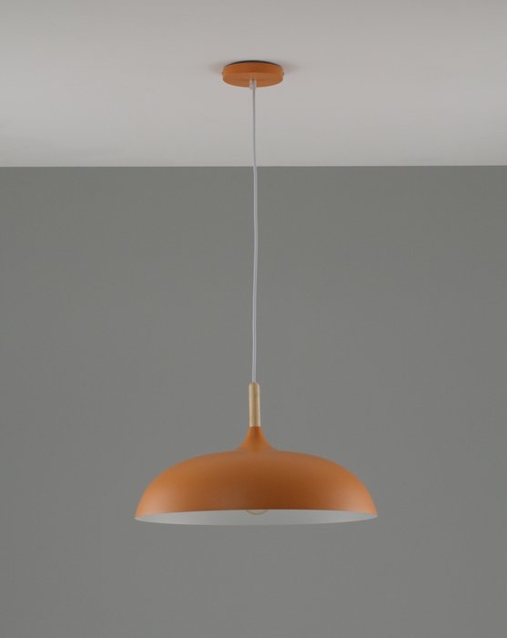 Подвесной светильник Hygo оранжевого цвета - лучшие Подвесные светильники в INMYROOM