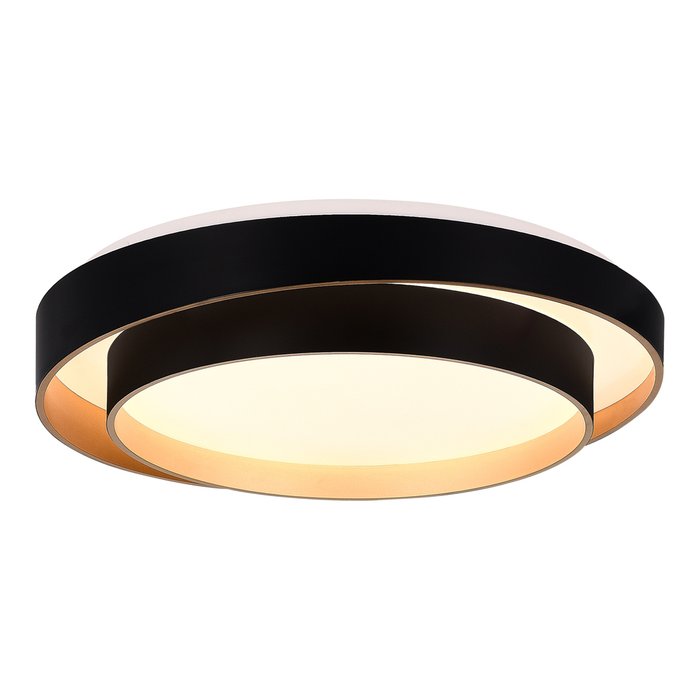 Светильник потолочный Черный/Белый LED 1*50W 3000K/4000K/6000K CROSBY - лучшие Потолочные светильники в INMYROOM