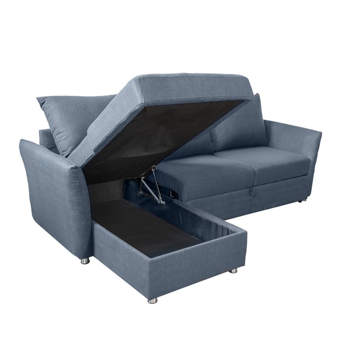 Угловой диван-кровать William Shakespeare серого цвета - купить Угловые диваны по цене 54641.0