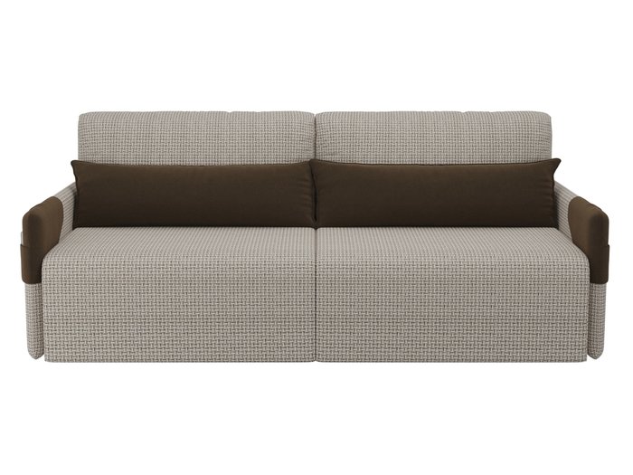 Прямой диван-кровать Армада бежевого цвета - купить Прямые диваны по цене 31990.0