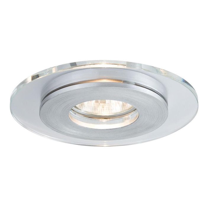 Встраиваемый светодиодный светильник EBL Single Shell серого цвета - лучшие Встраиваемые споты в INMYROOM