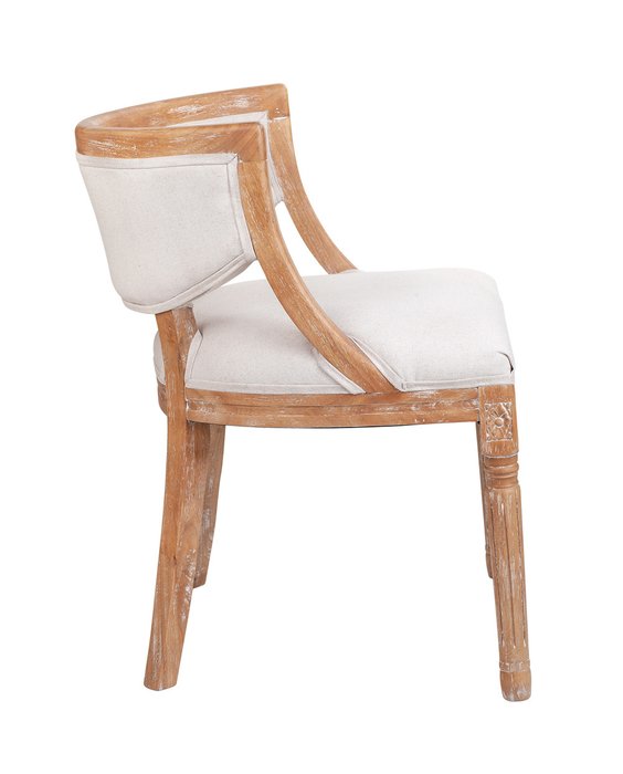 Стул Orzo aged бежевого цвета - лучшие Обеденные стулья в INMYROOM
