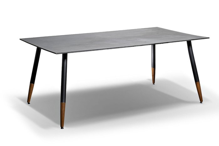 Обеденный стол Вилладжио цвета серый гранит - купить Комплекты для сада и дачи по цене 58391.0