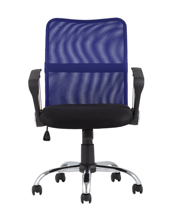 Кресло офисное Top Chairs Junior синего цвета - купить Офисные кресла по цене 5792.0