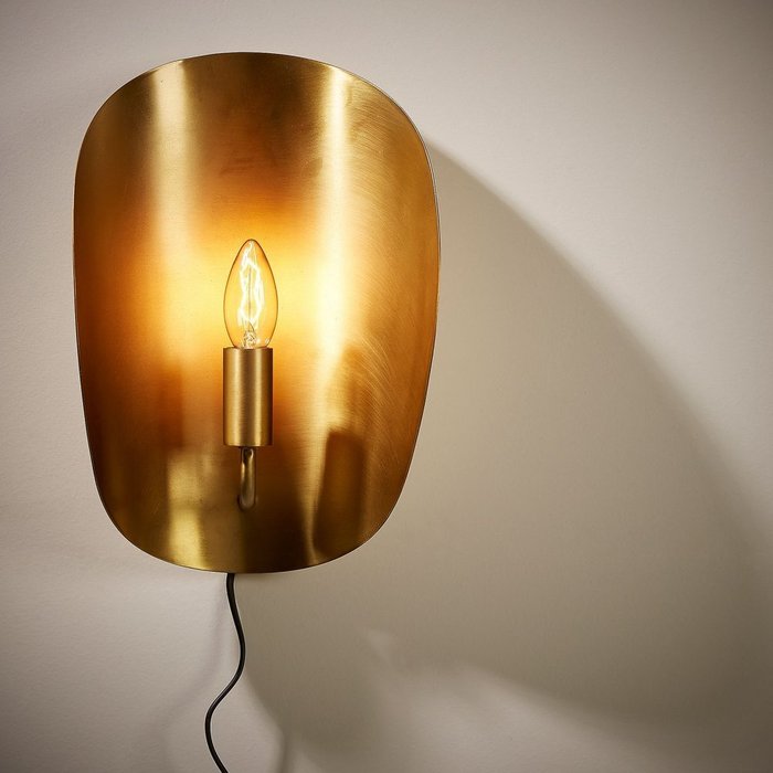 Настенная лампа Calheiro в латунной отделке - купить Бра и настенные светильники по цене 9990.0