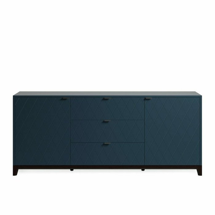 Комод Case CS092 синего цвета - купить Комоды по цене 97700.0 Комод Case CS092 синего цвета - купить Комоды по цене 97700.0