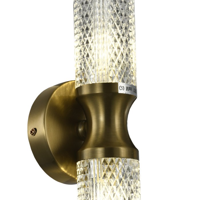 Бра ZORTES BRINY ZRS.1209.02 Мощность-20Вт  Тип лампы:G9 - купить Бра и настенные светильники по цене 14088.0