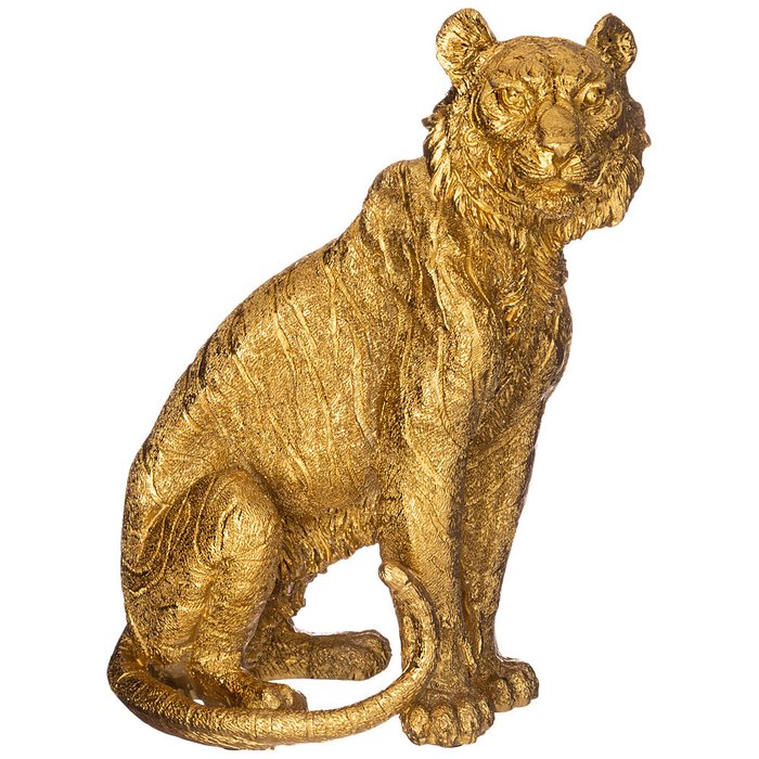 Фигурка Тигр золотого цвета