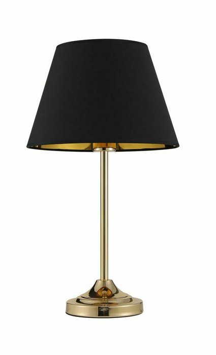 Настольная лампа Conte с черным абажурорм