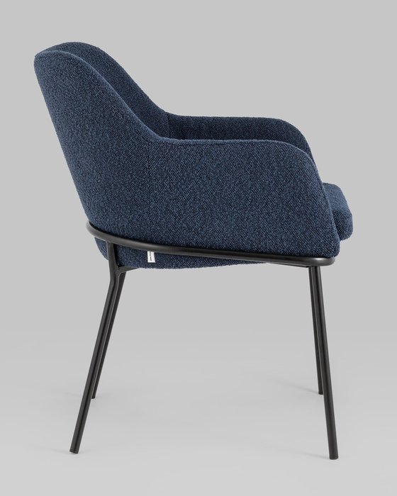 Стул Кози синего цвета - лучшие Обеденные стулья в INMYROOM