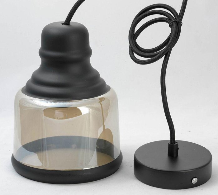Подвесной светильник Tonawanda с прозрачным плафоном - лучшие Подвесные светильники в INMYROOM