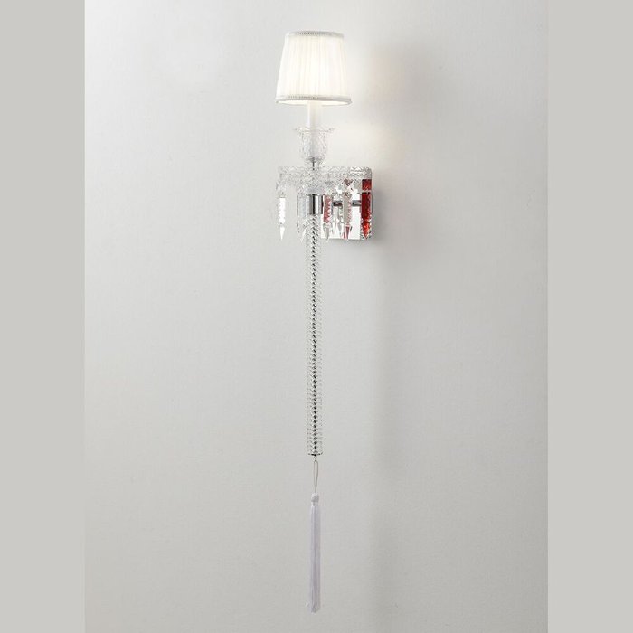 Бра PRINCESS AP1 (ткань, цвет белый) Бра PRINCESS AP1 (ткань, цвет белый)
