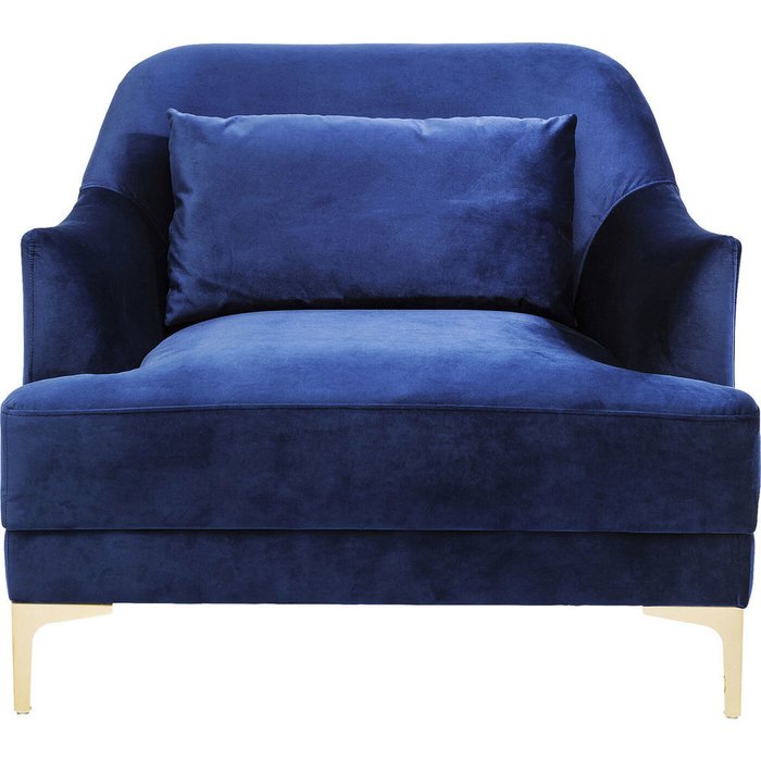 Кресло Proud синего цвета