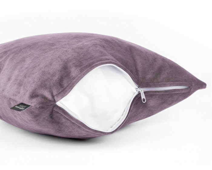 Декоративная подушка Goya dimrose фиолетового цвета - купить Декоративные подушки по цене 945.0
