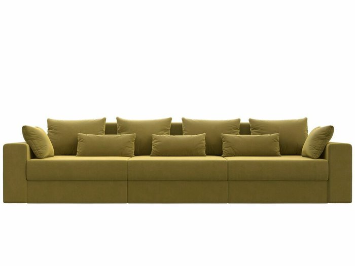Диван-кровать Майами Long желтого цвета - купить Прямые диваны по цене 63999.0