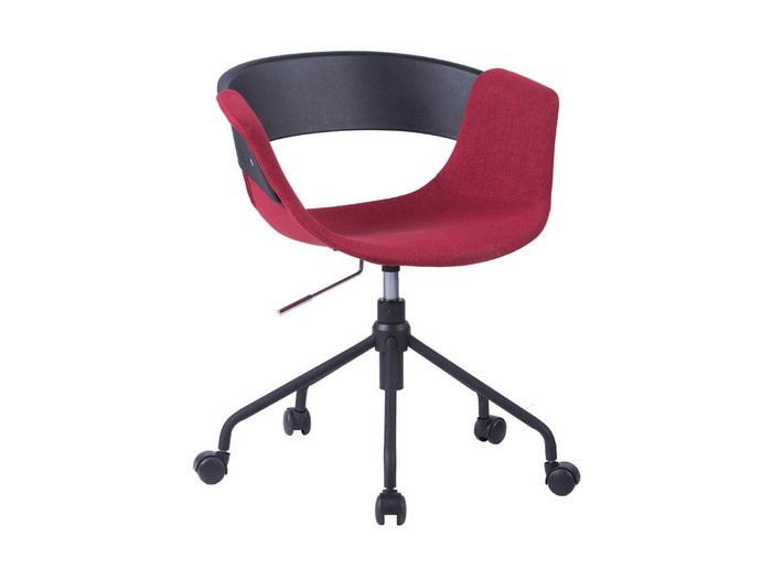 Кресло Swing красно-черного цвета