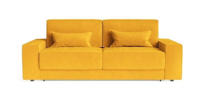 Диван-кровать Модесто желтого цвета