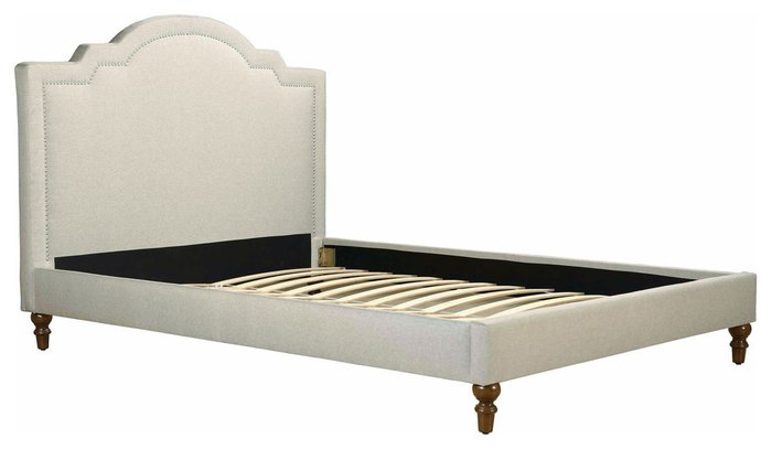 Кровать Cassis Upholstered бежевого цвета 180х200 - лучшие Кровати для спальни в INMYROOM