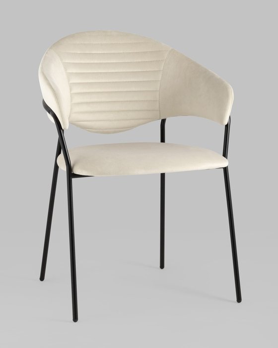 Стул Алексис бежевого цвета - купить Обеденные стулья по цене 10990.0