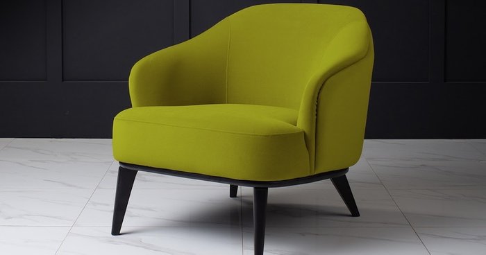 Кресло Bend зеленого цвета - лучшие Интерьерные кресла в INMYROOM