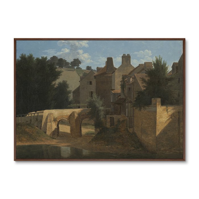 Репродукция картины View in the Ile-de-France, 1810г. - купить Картины по цене 21999.0