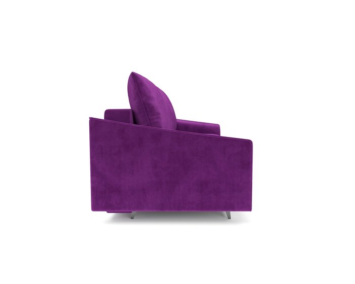Прямой диван-кровать Уэльс фиолетового цвета - лучшие Прямые диваны в INMYROOM