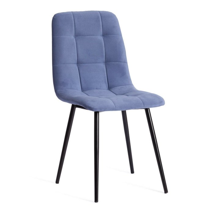Набор их двух стульев Chilly Max серо-голубого цвета - купить Обеденные стулья по цене 7300.0