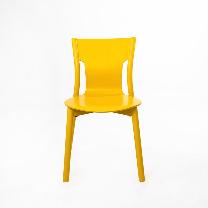 Стул Tolo желтого цвета - купить Обеденные стулья по цене 24000.0