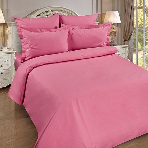 Пододеяльник 'Цвет эмоций' 205х217, поплин, 100% хлопок, пл. 110 гр./кв. м., 'Роза' - купить Пододеяльники по цене 2481