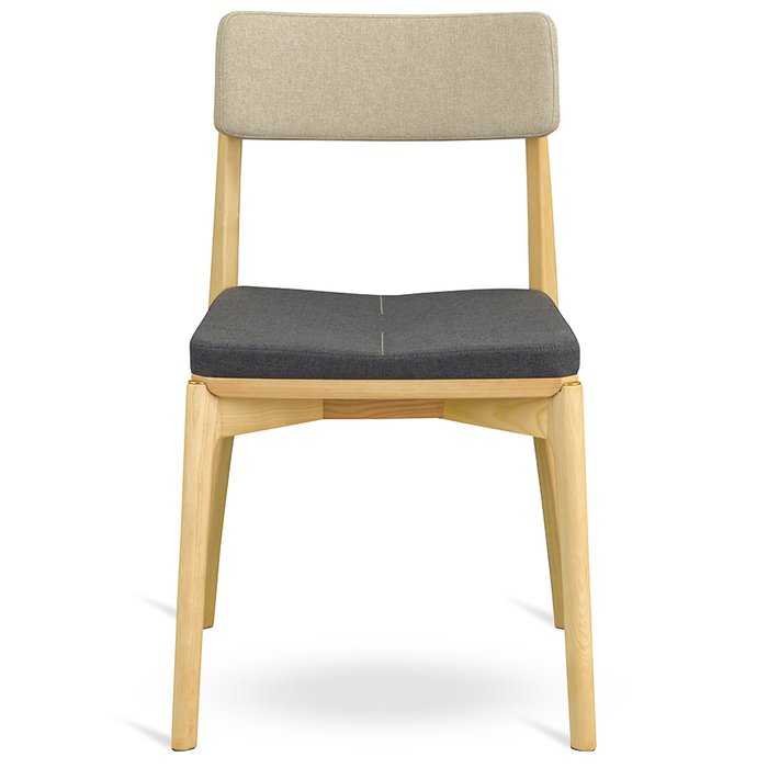 Стул Aska бежево-серого цвета  - купить Обеденные стулья по цене 19900.0
