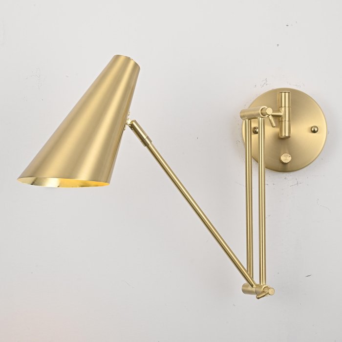 Настенный светильник FREDLY B Brass - лучшие Бра и настенные светильники в INMYROOM