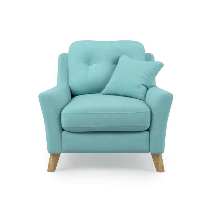 Кресло Raf бирюзового цвета - купить Интерьерные кресла по цене 35500.0