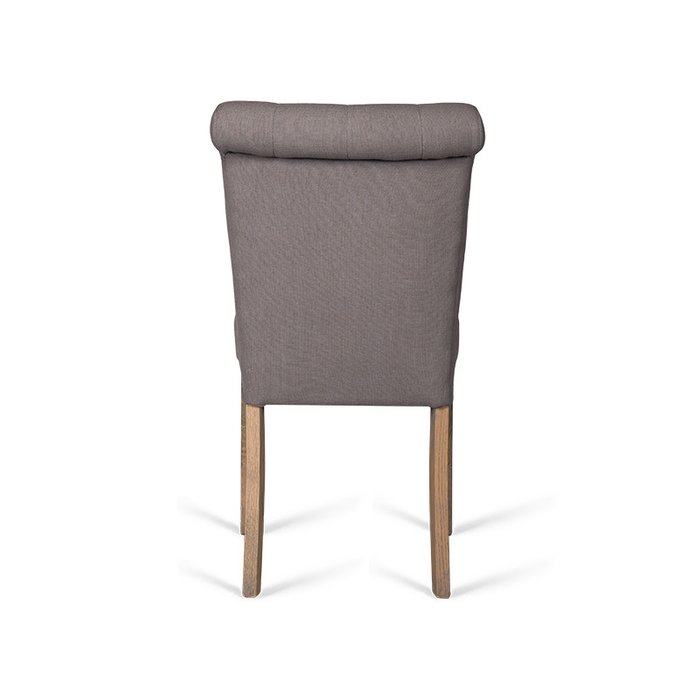 Обеденный стул Planter серого цвета из массива дерева - лучшие Обеденные стулья в INMYROOM