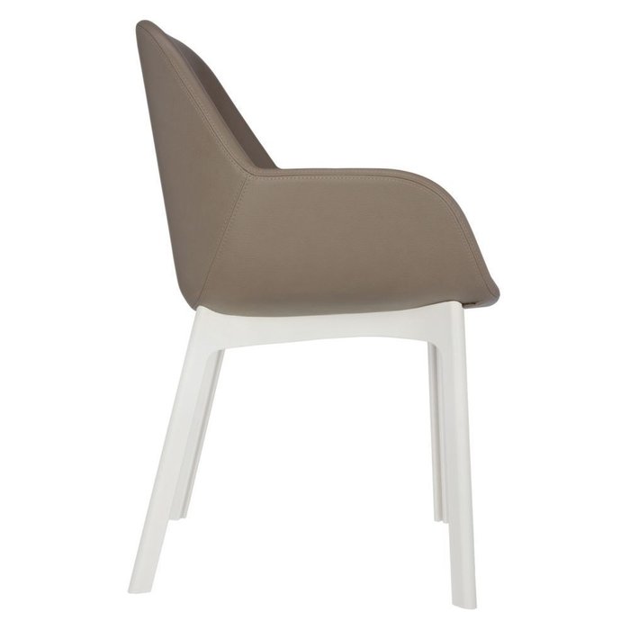 Стул Clap бежево-белого цвета - купить Обеденные стулья по цене 78377.0