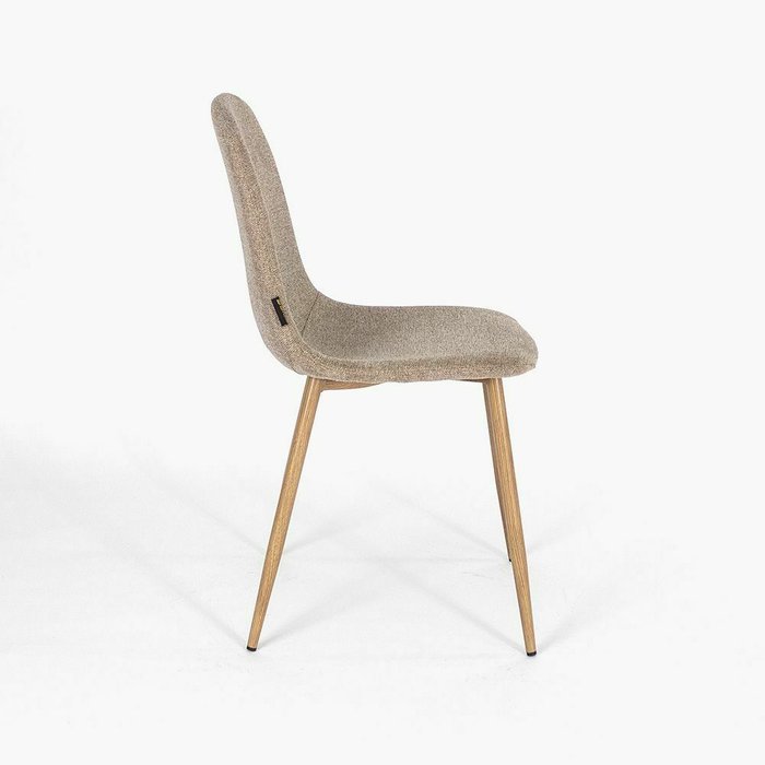 Стул Копенгаген бежево-серого цвета - лучшие Обеденные стулья в INMYROOM