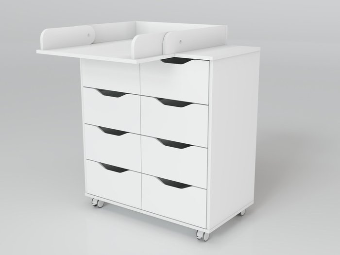 Комод с пеленальным столиком Armonia белого цвета - лучшие Детские комоды в INMYROOM