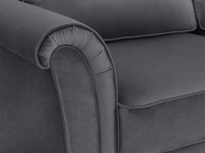 Диван трехместный Sydney серого цвета - лучшие Прямые диваны в INMYROOM