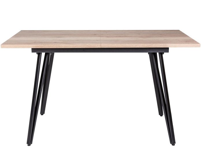 Стол обеденный раздвижной Диего черно-бежевого цвета - купить Обеденные столы по цене 23030.0