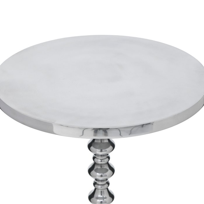Кофейный столик серебристого цвета - купить Кофейные столики по цене 15580.0