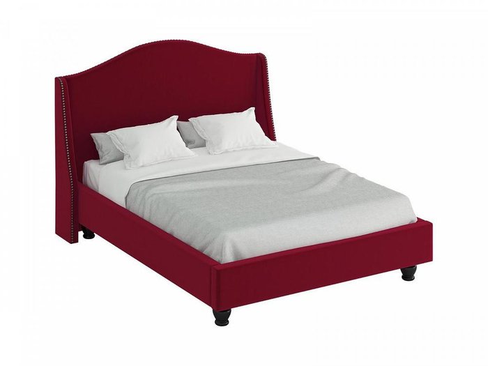 Кровать Soul бордового цвета 160x200