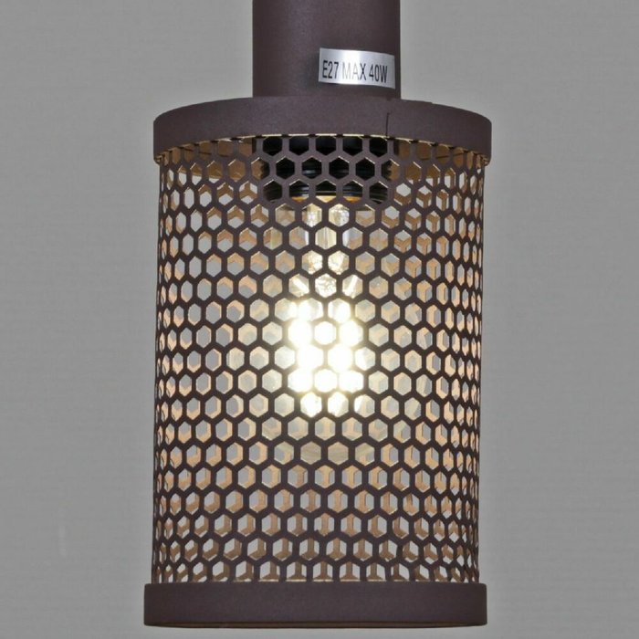 Подвесной светильник IL1031-1P-05 COFFE (металл, цвет коричневый) - лучшие Подвесные светильники в INMYROOM