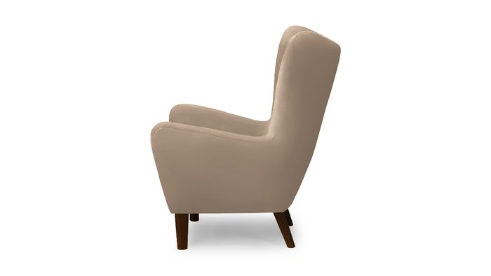Кресло Лестер светло-коричневого цвета - лучшие Интерьерные кресла в INMYROOM